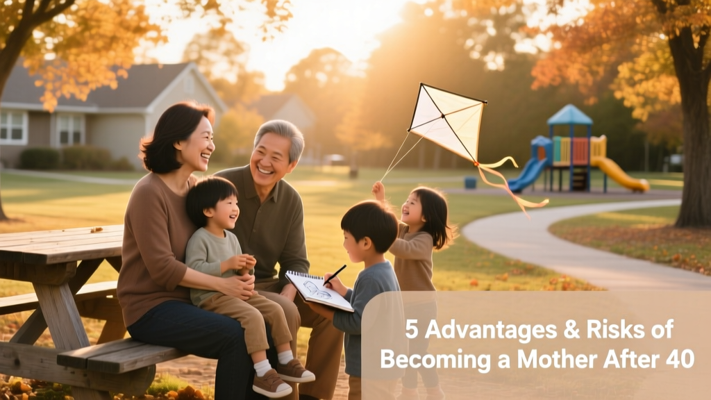 5 Advantages and Risks of Becoming a Mother After 40: What Science, Clinicians, and Real Parents Tell Us