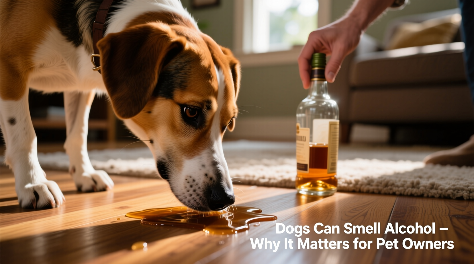 can dogs smell alcohol and why it matters for pet owners