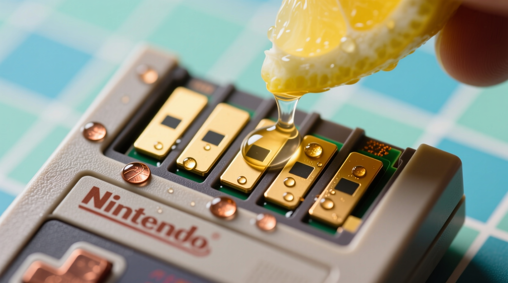 eco friendly cleaning nintendo cartridge contacts