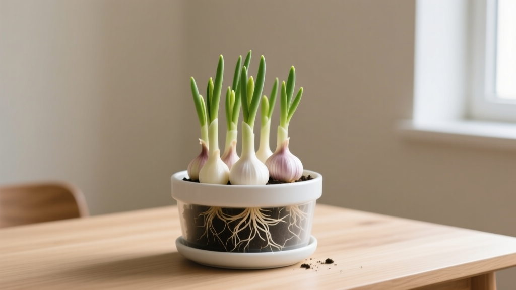 How to Plant Sprouted Garlic Indoors (2026)
