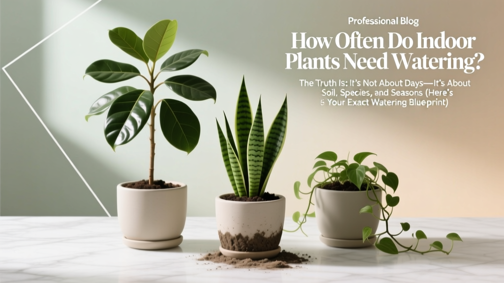 Indoor Plant Watering: Science-Backed Guide (2026)