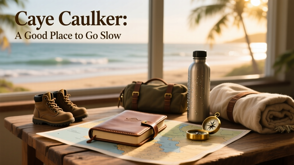 Caye Caulker: A Good Place To Go Slow — Where Time Unspools and Gear Earns Its Keep