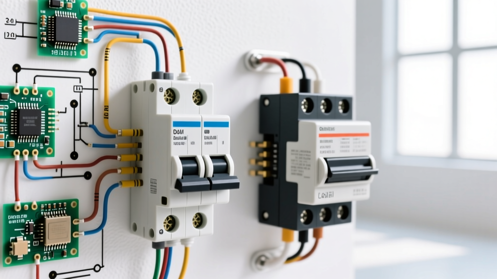 Double Pull Breaker vs Contactor: Wiring, Ratings, and Load Selection