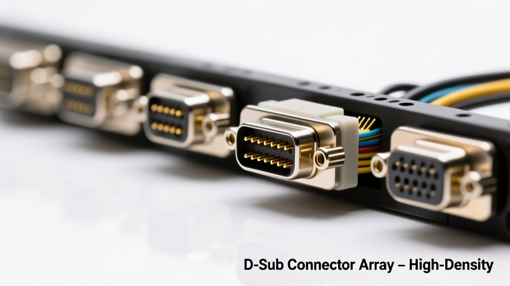 D-Sub Connectors: Up the Density Bar with Miniaturized, High-Density Solutions