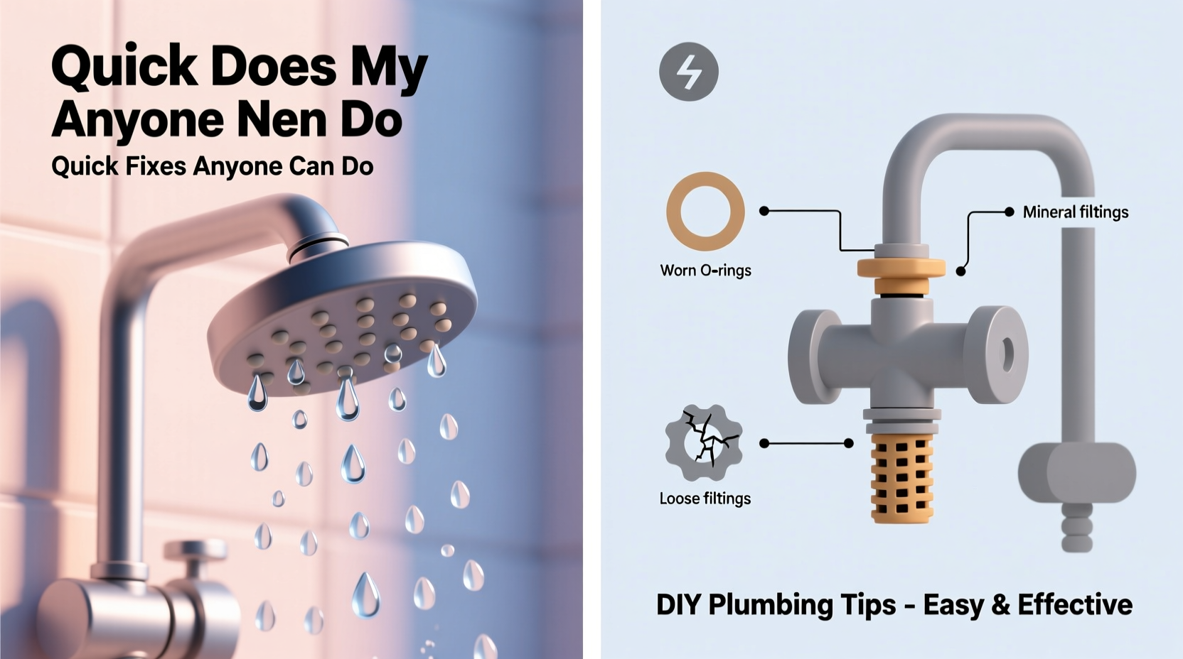 why does my showerhead leak after turning off the water quick fixes anyone can do