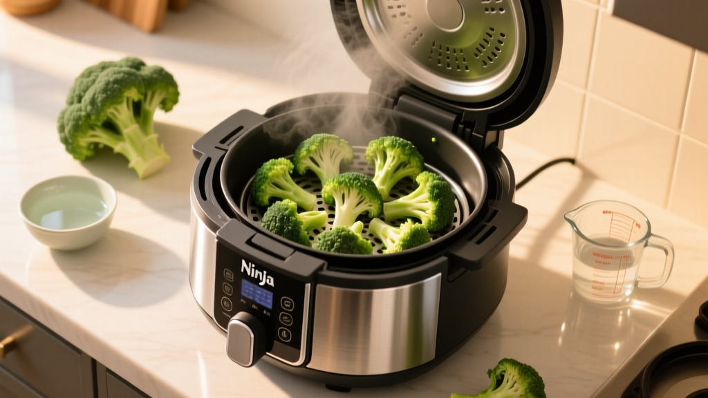 How to Steam Broccoli in a Ninja Foodi (Perfect Every Time)
