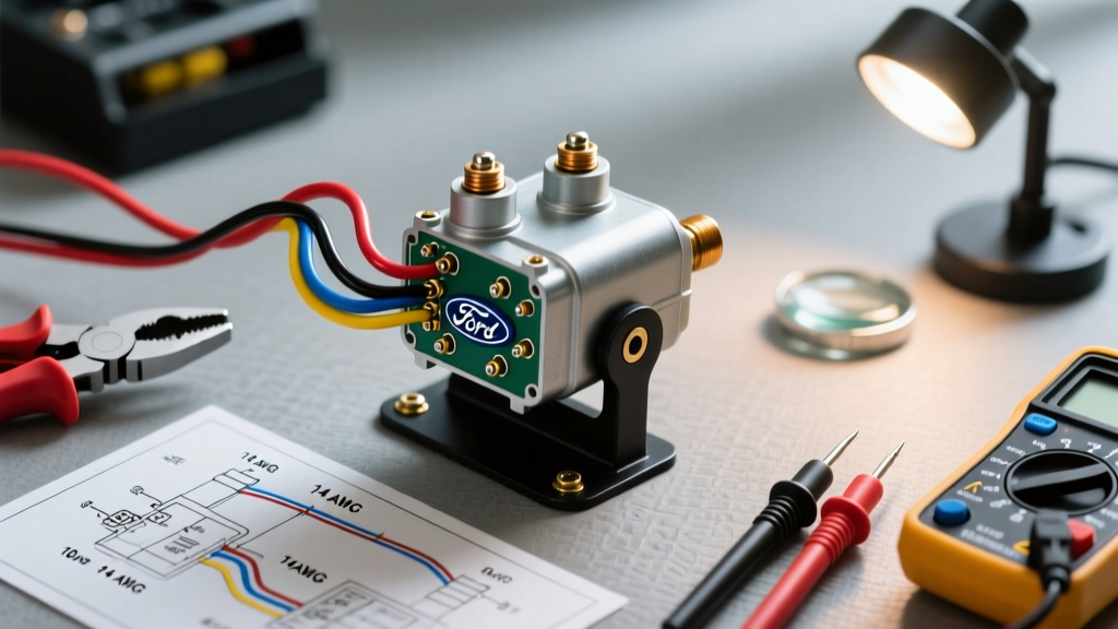Wiring Diagram for Ford Starter Solenoid: 3 & 4 Post Guide