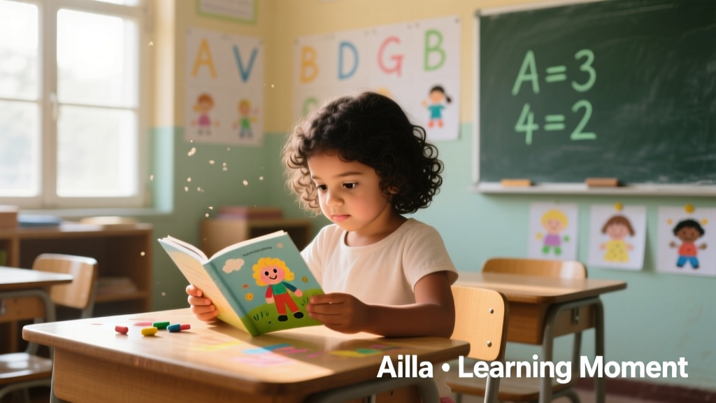 Ailla: Evidence-Based Insights into Early Language Development and Educational Applications