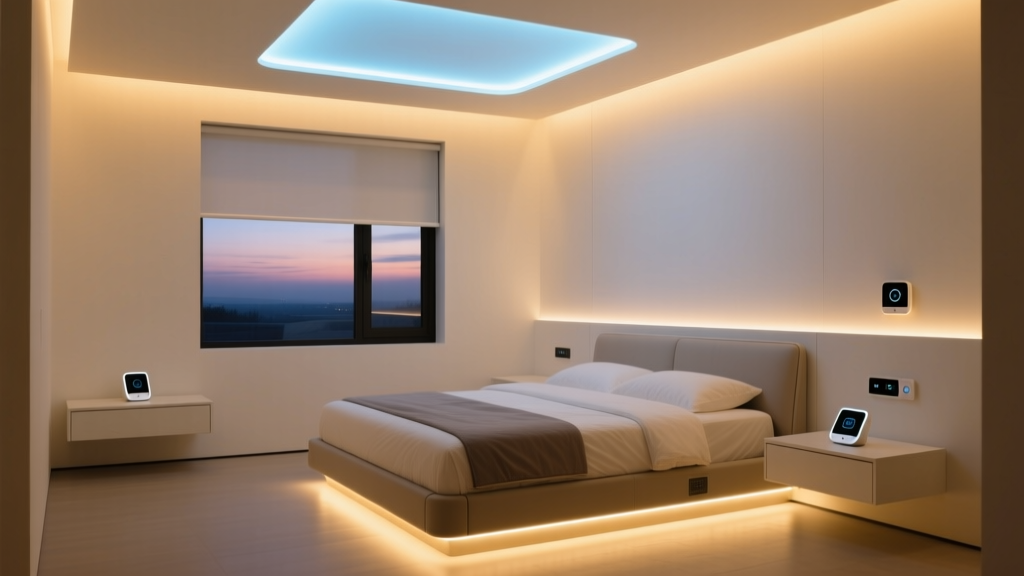 Smart Bedroom Sleep Lighting & Climate: Optimize Rest with Circadian Lighting and Adaptive Thermostats