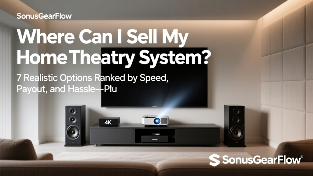Sell Home Theater System: 7 Realistic Options (2026)