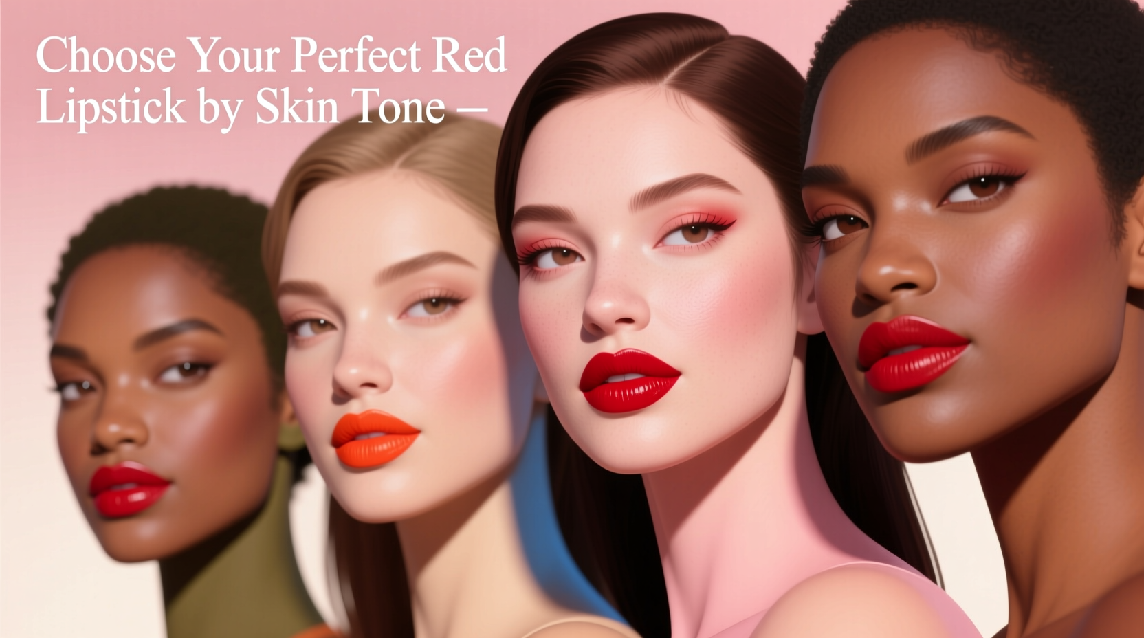 how to choose the right shade of red lipstick for your skin tone without trial and error