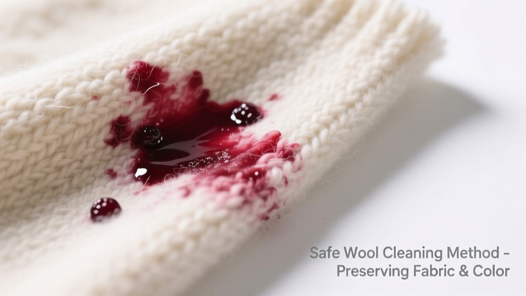 How to Remove Berry Juice from Wool Safely
