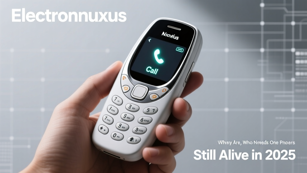 Numeric Keypad Phones: What They Are, Who Needs One (And Why Modern Users Are Quietly Returning to Them in 2025)