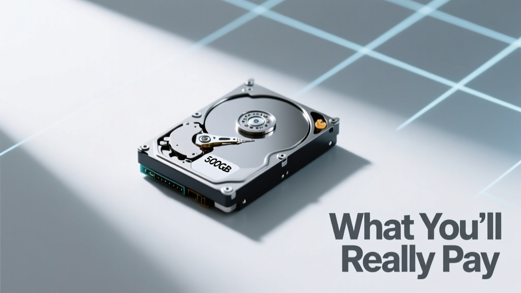 500GB HDD Price: Real Cost Breakdown 2024