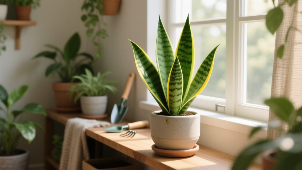 Snake Plant Soil Propagation with Yellow Leaves