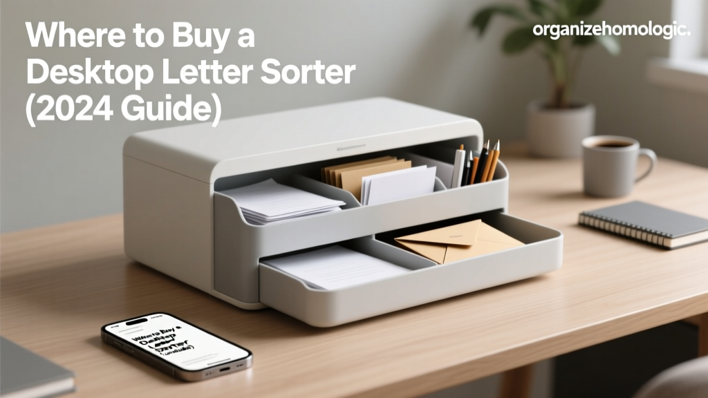 Where to Buy a Desktop Letter Sorter (2024 Guide)