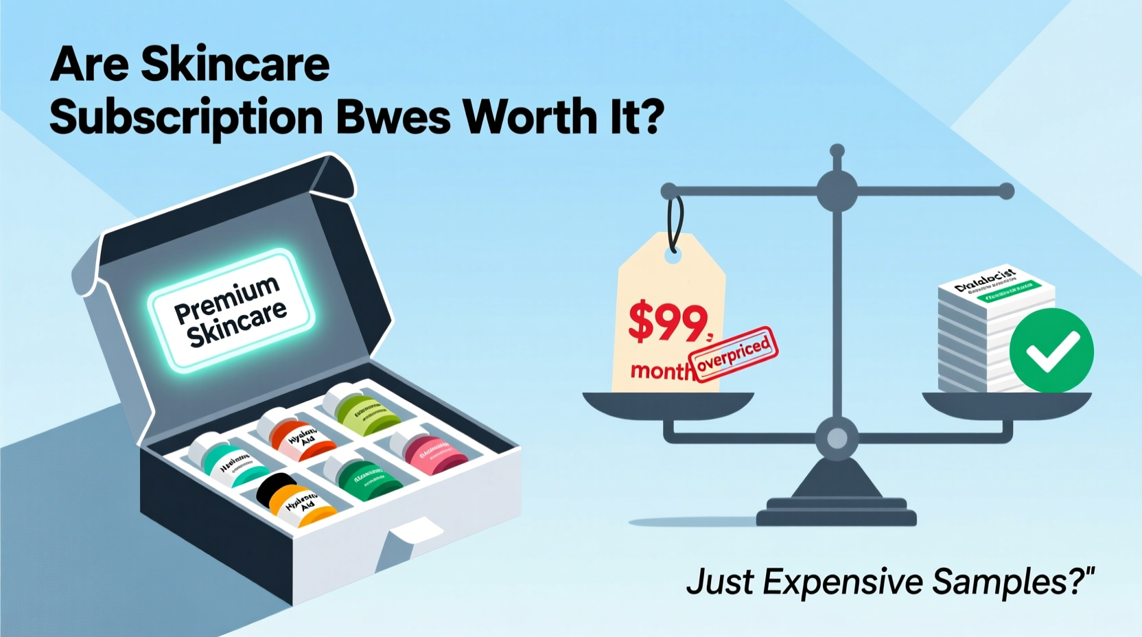 are subscription boxes for skincare worth it or just expensive samples