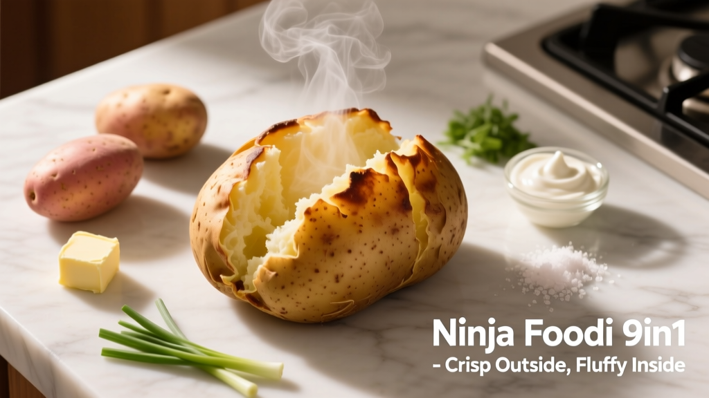 Perfect Baked Potatoes in Ninja Foodi 9-in-1