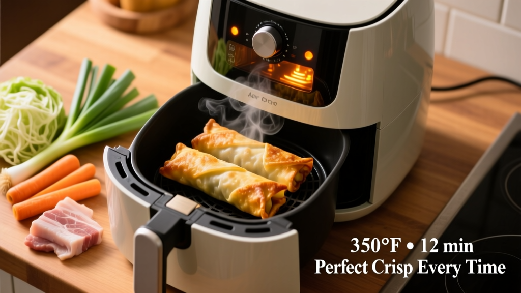 Frozen Egg Rolls in Air Fryer: Perfect Crisp Time
