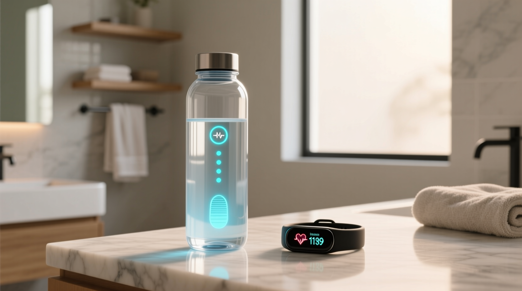 smart water bottles vs fitness trackers for hydration