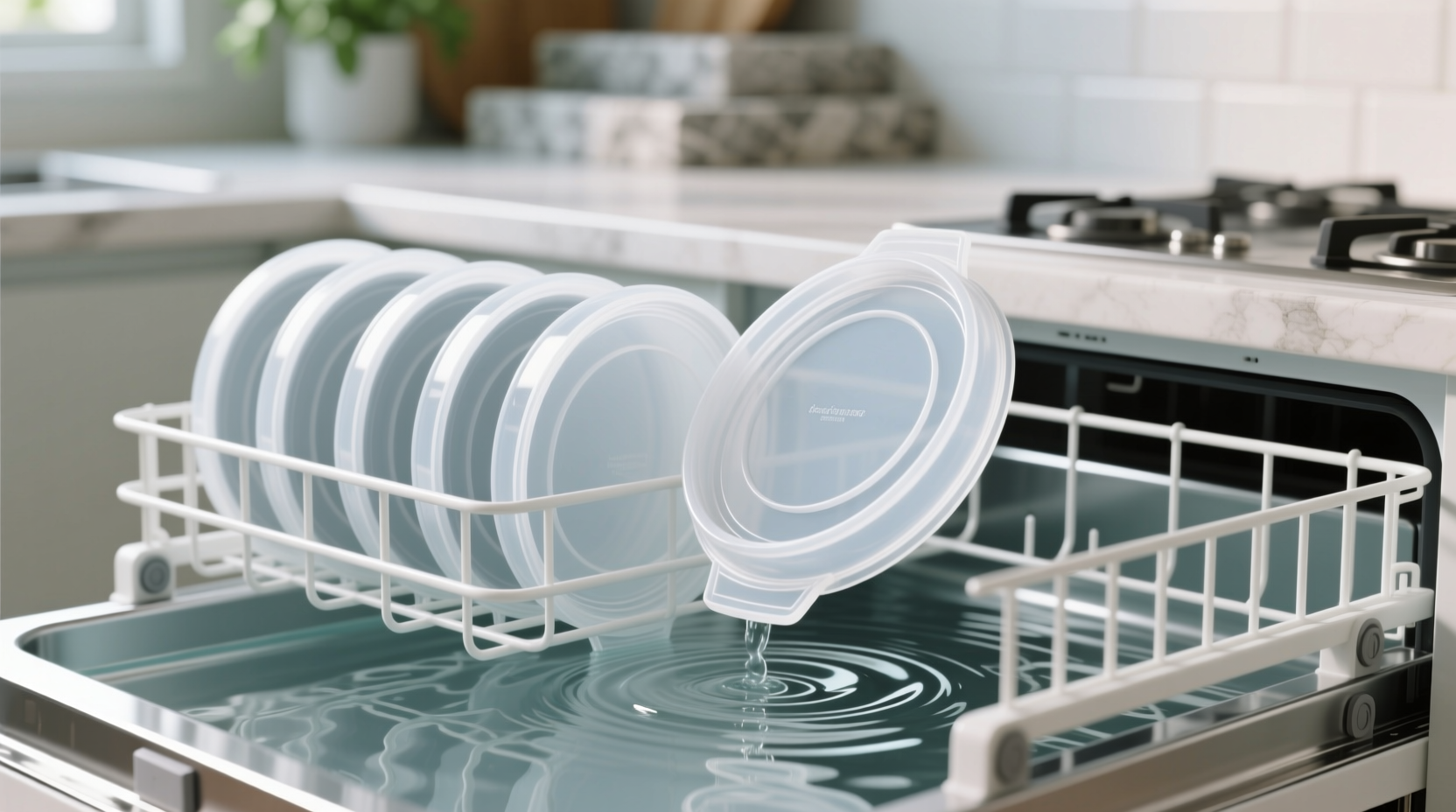 how to wash silicone lids without warping