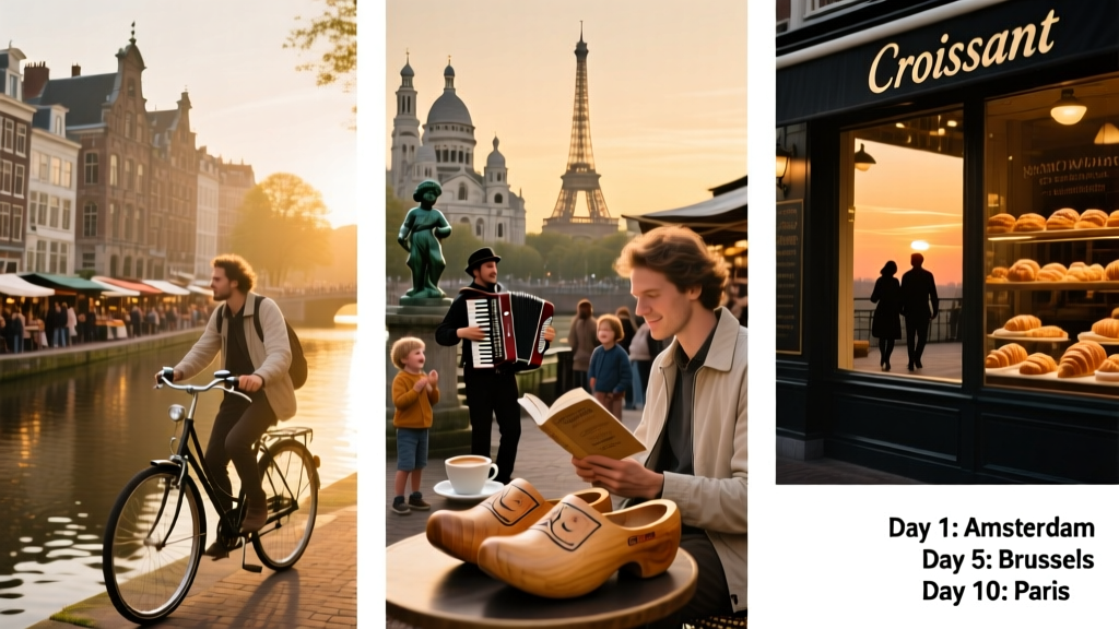 10-Day Amsterdam, Brussels & Paris Itinerary: A Thoughtful, Logistically Smooth Cultural Circuit