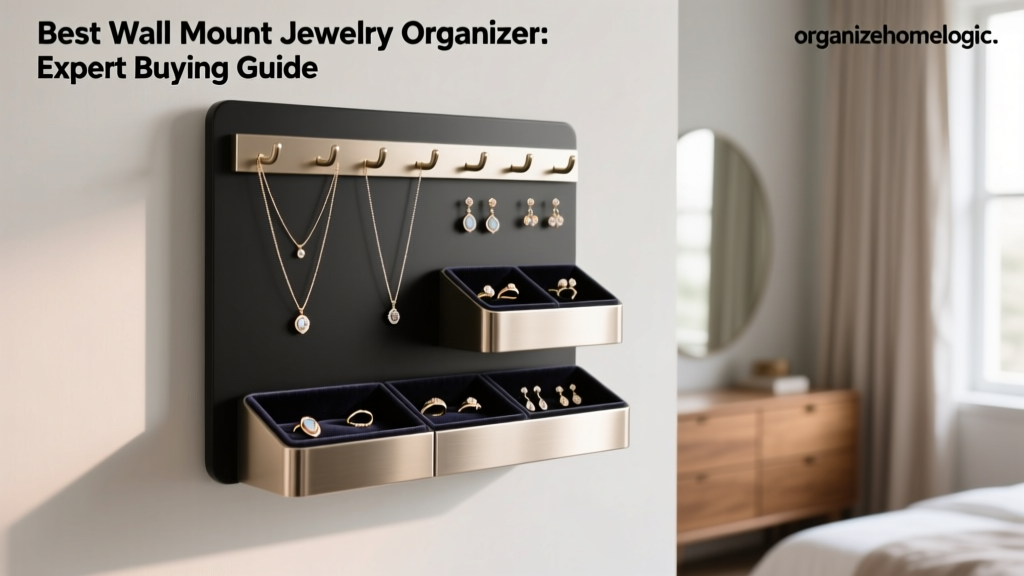Best Wall-Mounted Jewelry Organizer: Buying Guide