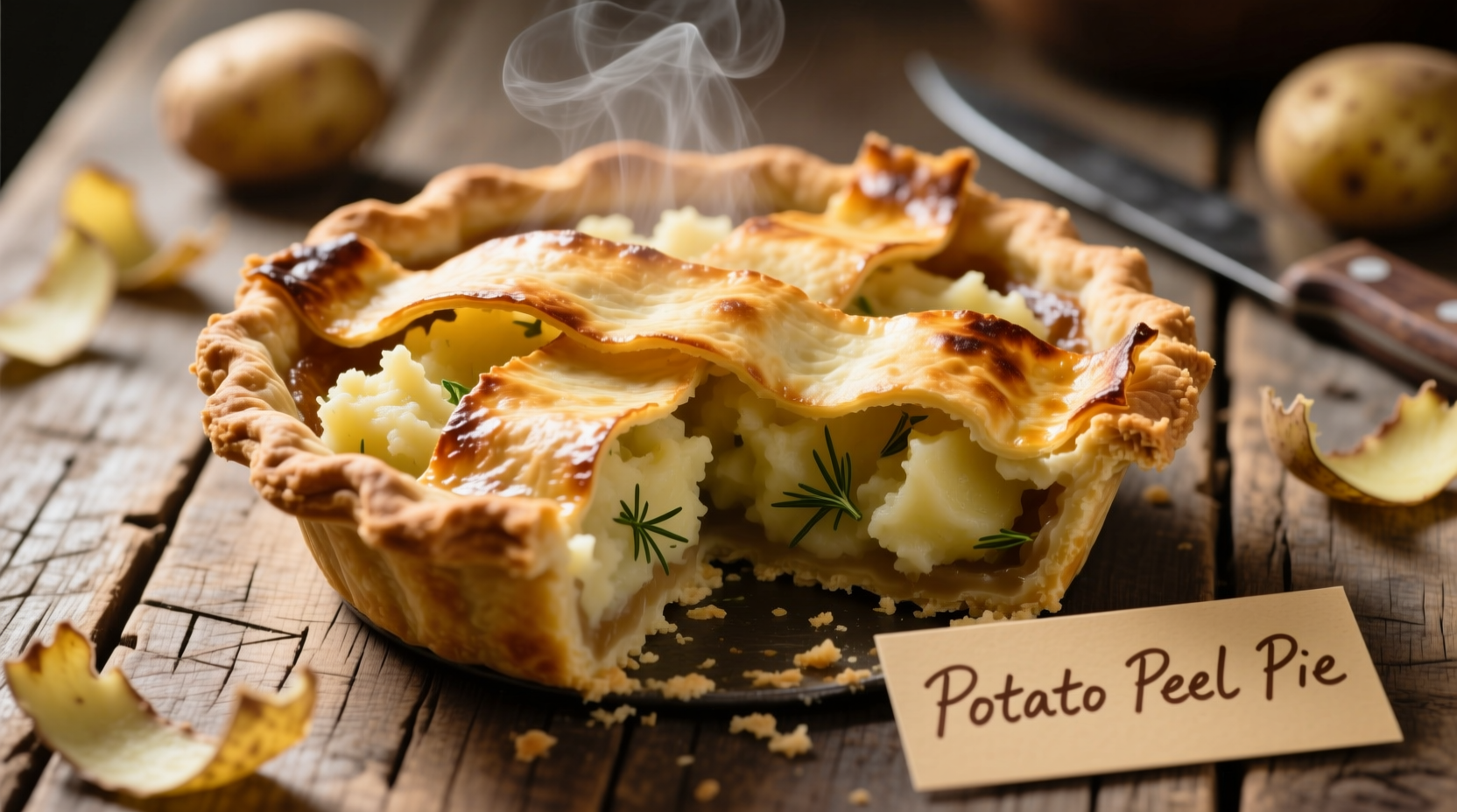 Potato Peel Pie: Safety Facts and Historical Context