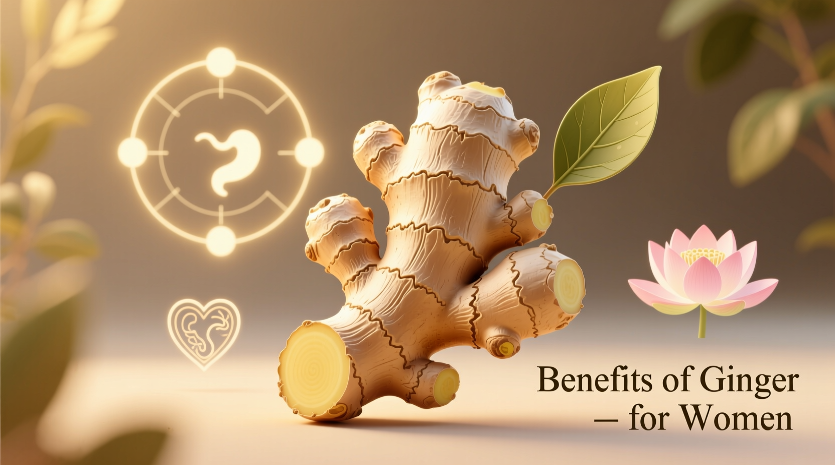 Ginger Benefits for Women: 3 Science-Backed Health Perks