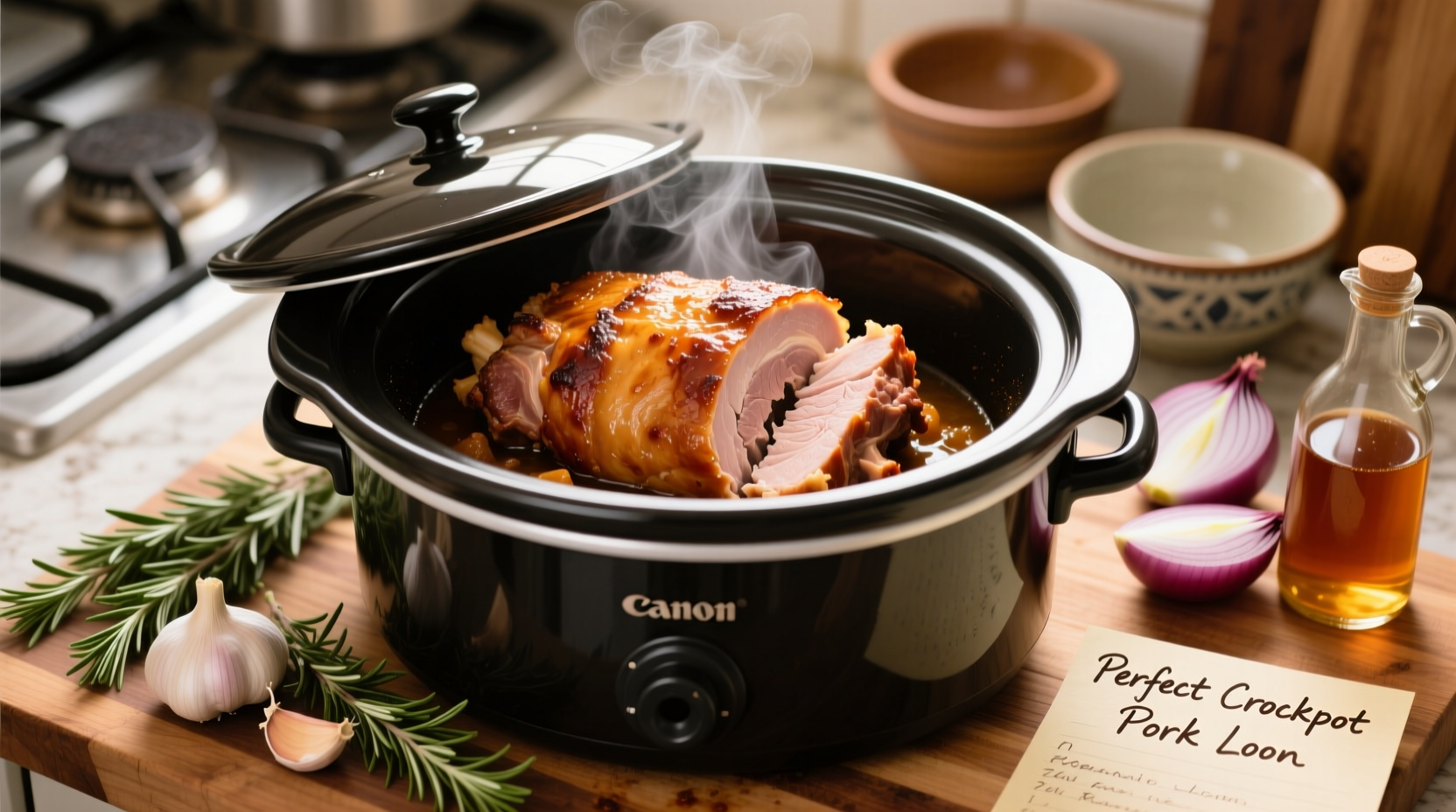 how to cook a pork loin in a crockpot