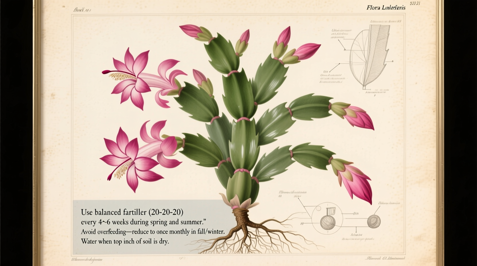 Christmas Cactus Feeding: 5 Tips for Blooms | TheHomeSprouts