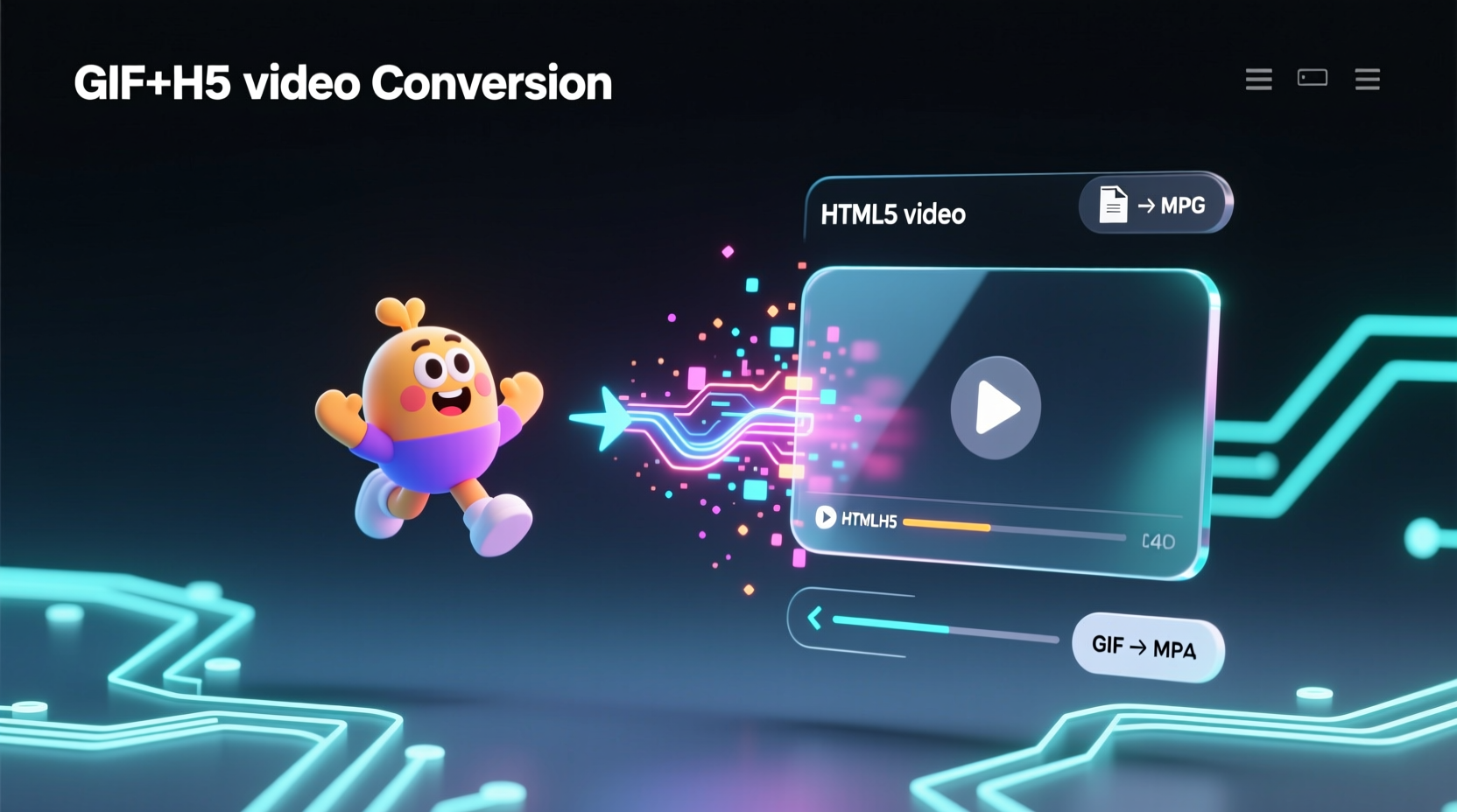 gfycat turns animated gifs into html5 video pulls clip