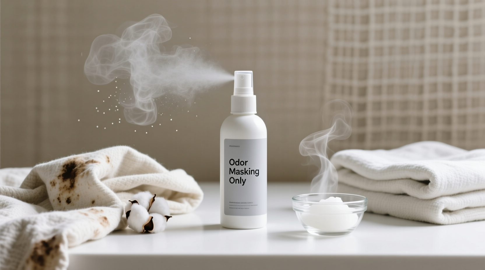 fabric refresher spray odor mask or real sanitizer