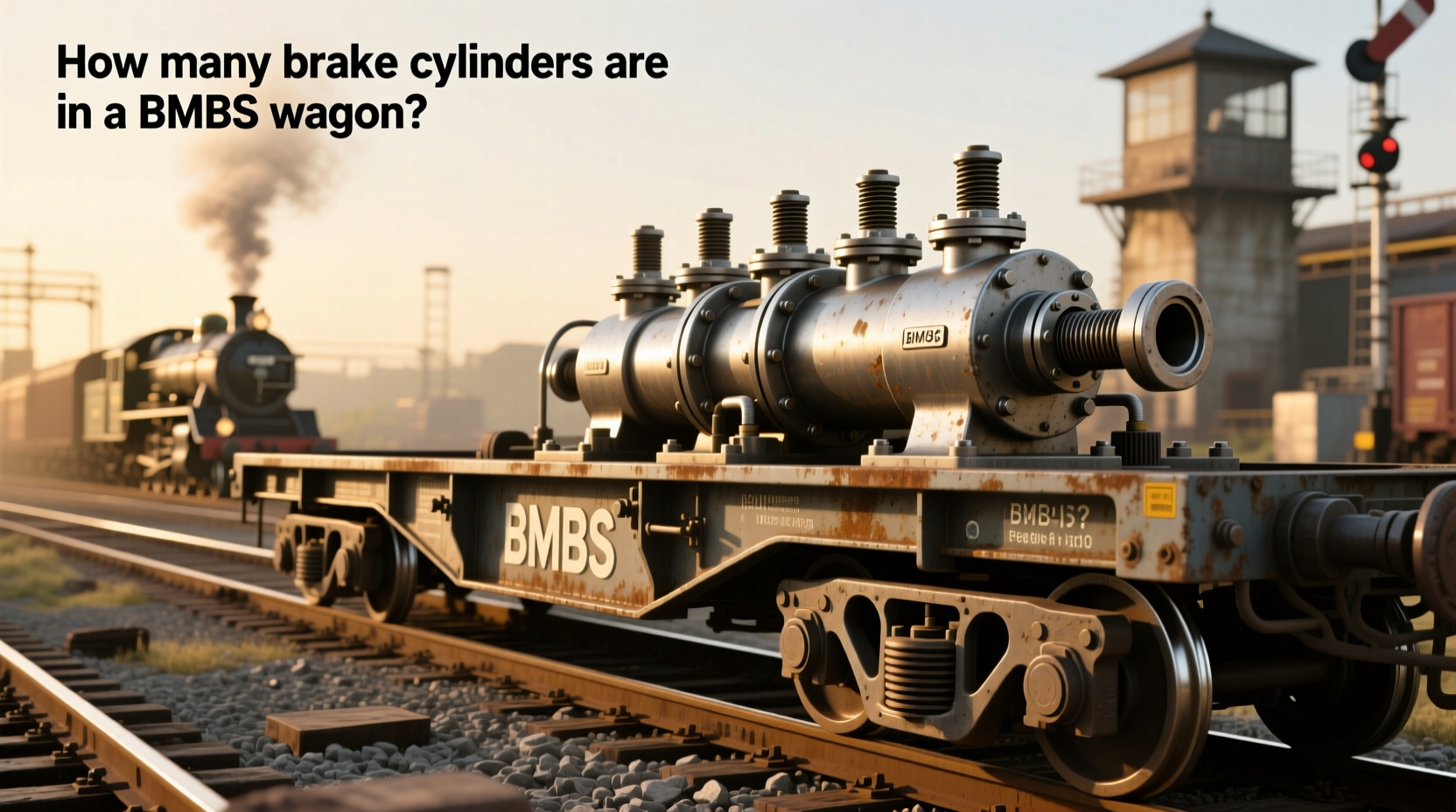 How to Choose Railway Wagon Brake Cylinder, How Many in a BMBS Wagon?
