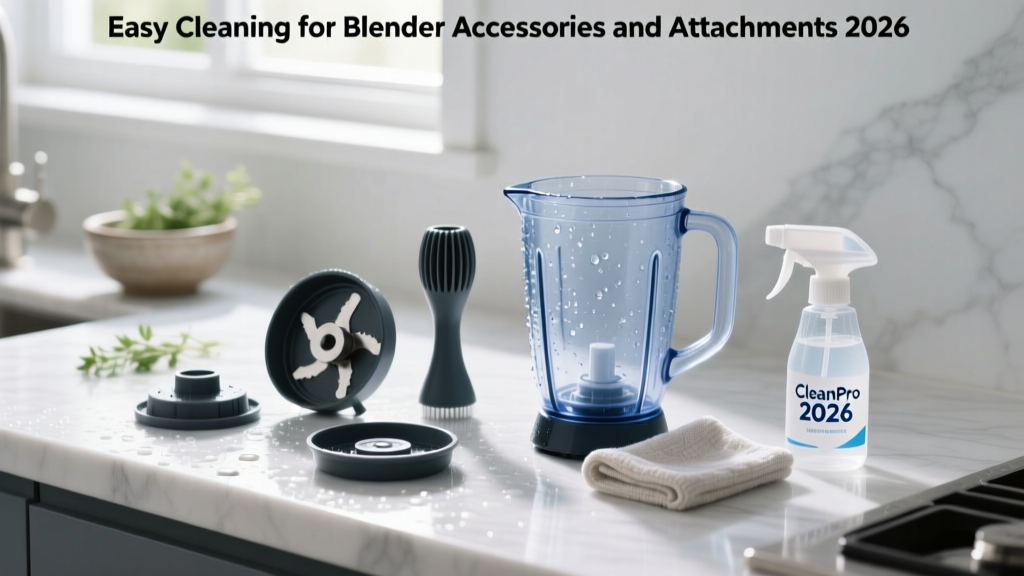 Easy Cleaning for Blender Accessories and Attachments 2026
