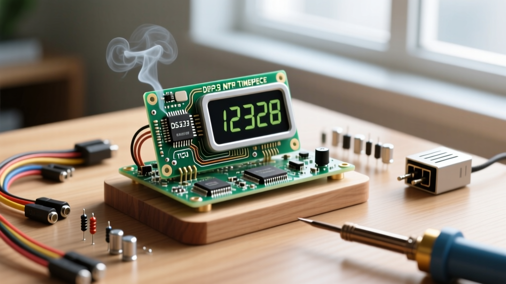 Upgrade Your Clock with Arduino to an ESP32 NTP Timepiece