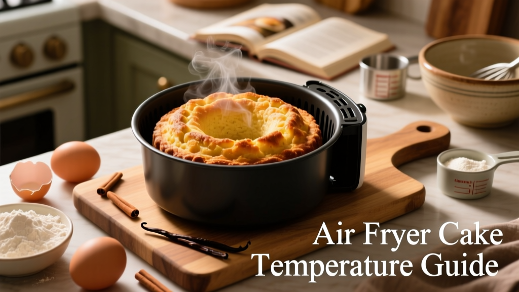Air Fryer Cake Temp Guide: Crispy Outside, Tender Inside
