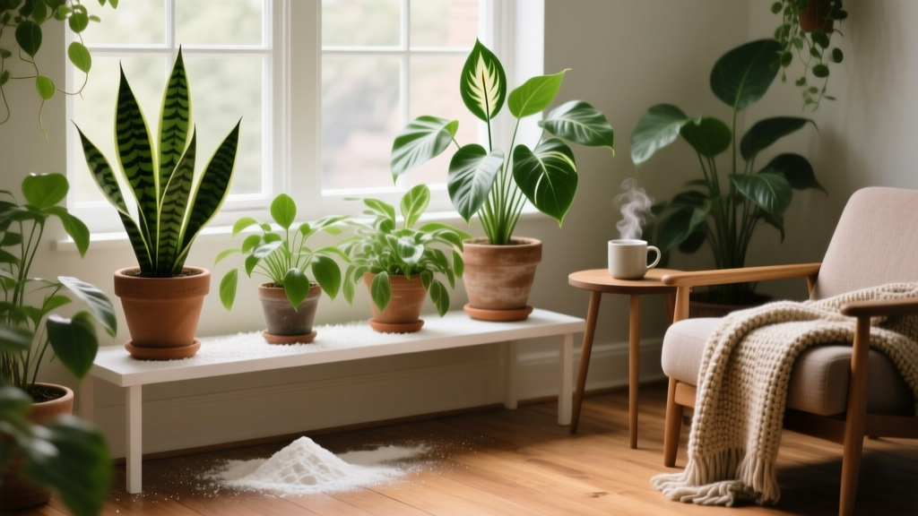 Pet-Friendly Diatomaceous Earth for Indoor Plants