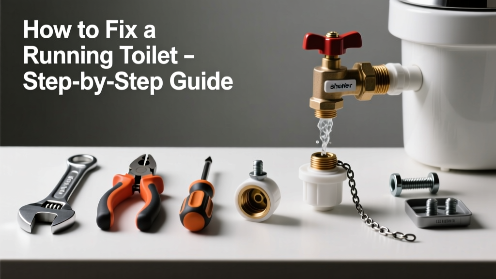 How to Fix a Running Toilet: Step-by-Step Repair Guide