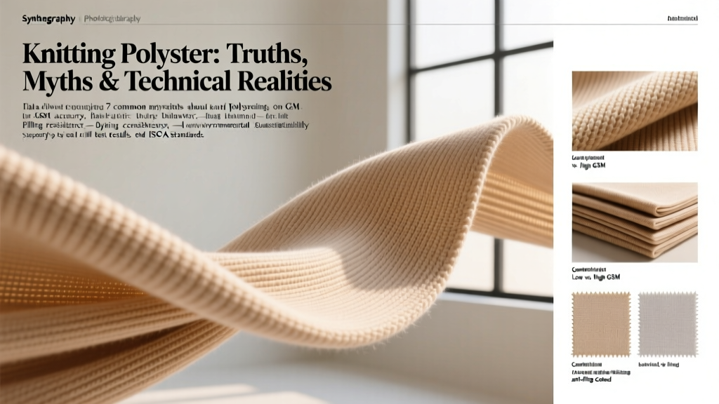 Knitting Polyester: Truths, Myths & Technical Realities