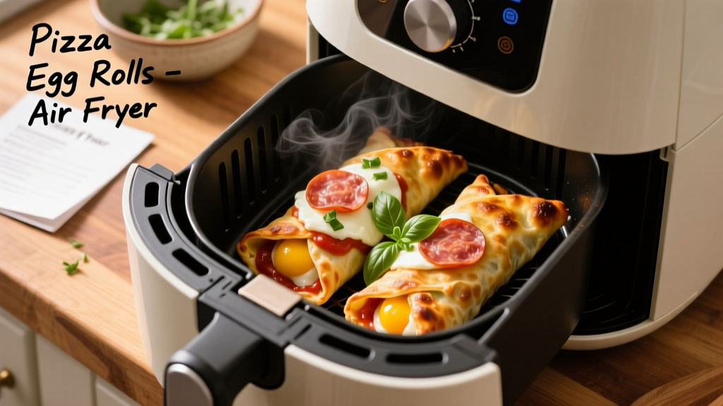 Pizza Egg Rolls in Air Fryer: Crispy, Fast & Healthier