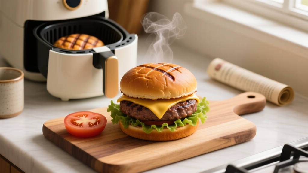 Air Fryer Burger Cook Time: Crispy & Juicy Every Time
