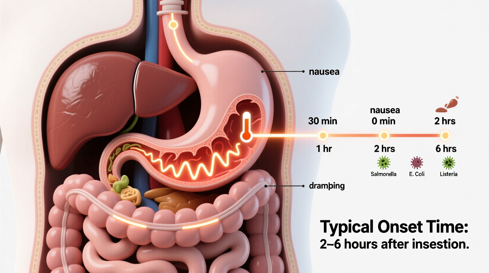 Food Poisoning Onset Time: What to Expect After Exposure