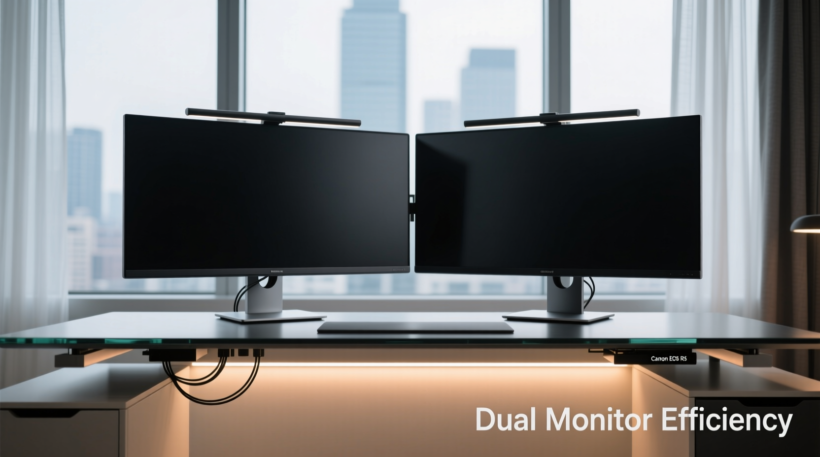 dual monitor setup for work how to arrange screens for maximum efficiency