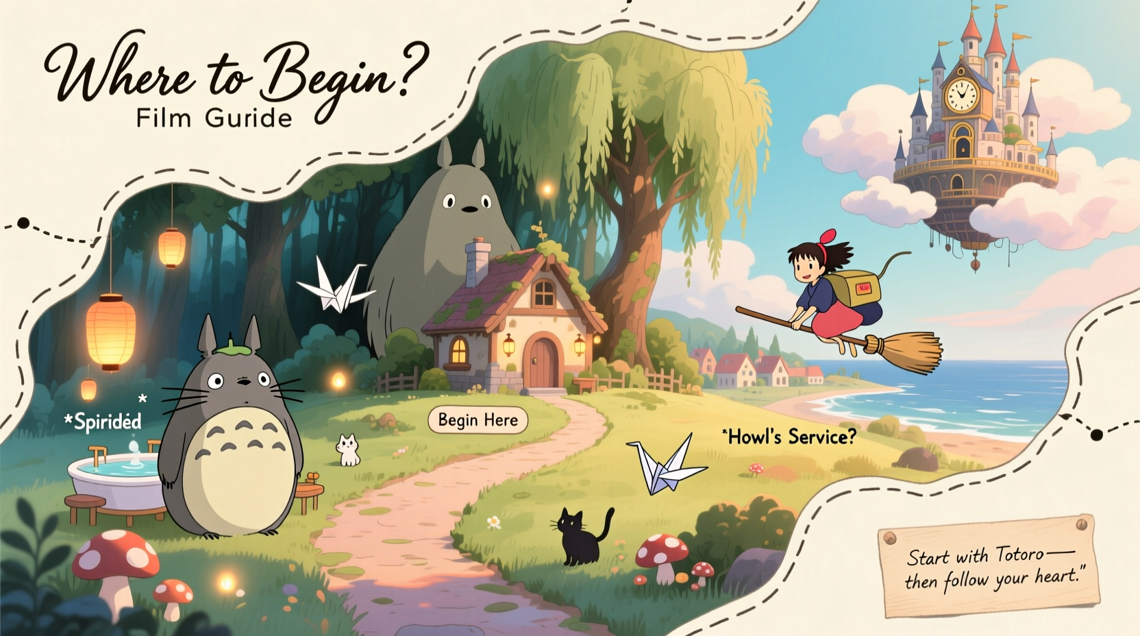 how to get into studio ghibli films where to begin for newcomers