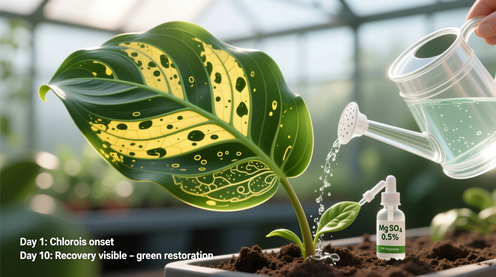 Calathea Magnesium Deficiency: Spot It Before It Mimics Underwatering