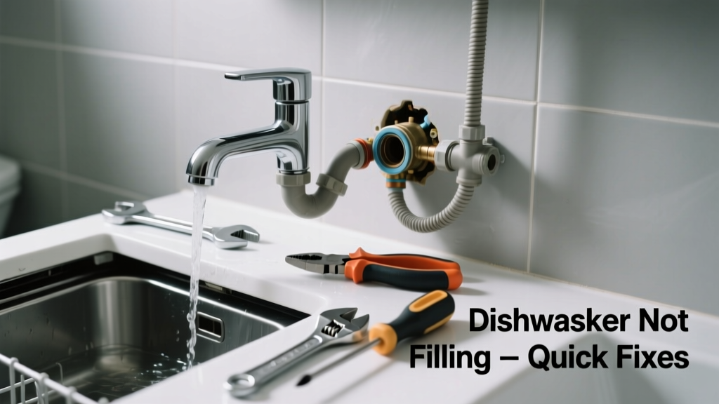 Dishwasher Not Filling in Bathroom: Quick Fixes