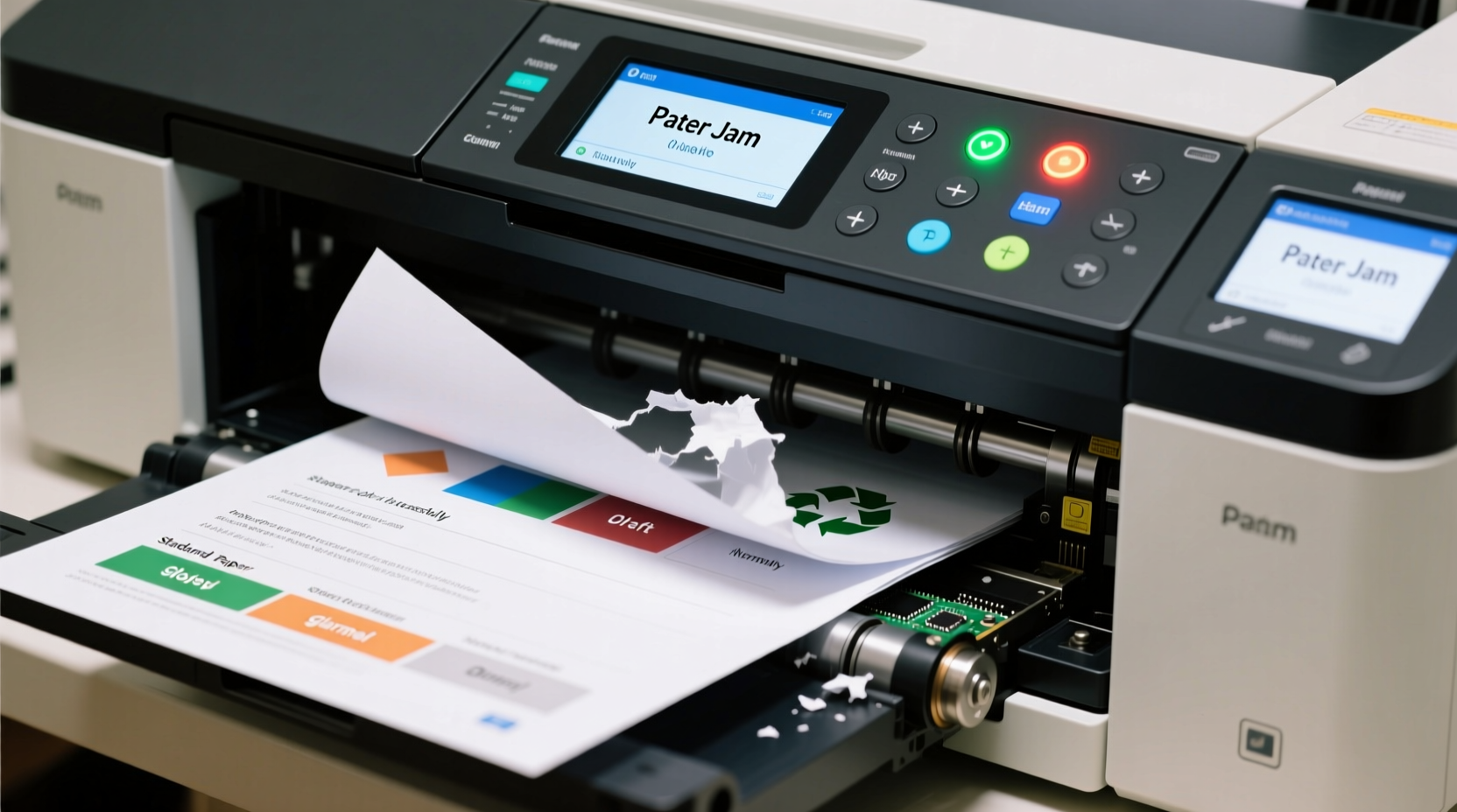 why does my printer keep jamming even with new paper fixes that work