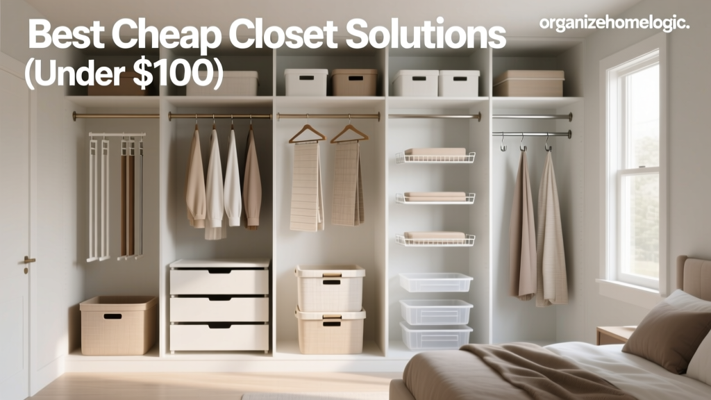 Best Cheap Closet Solutions (Under $100)