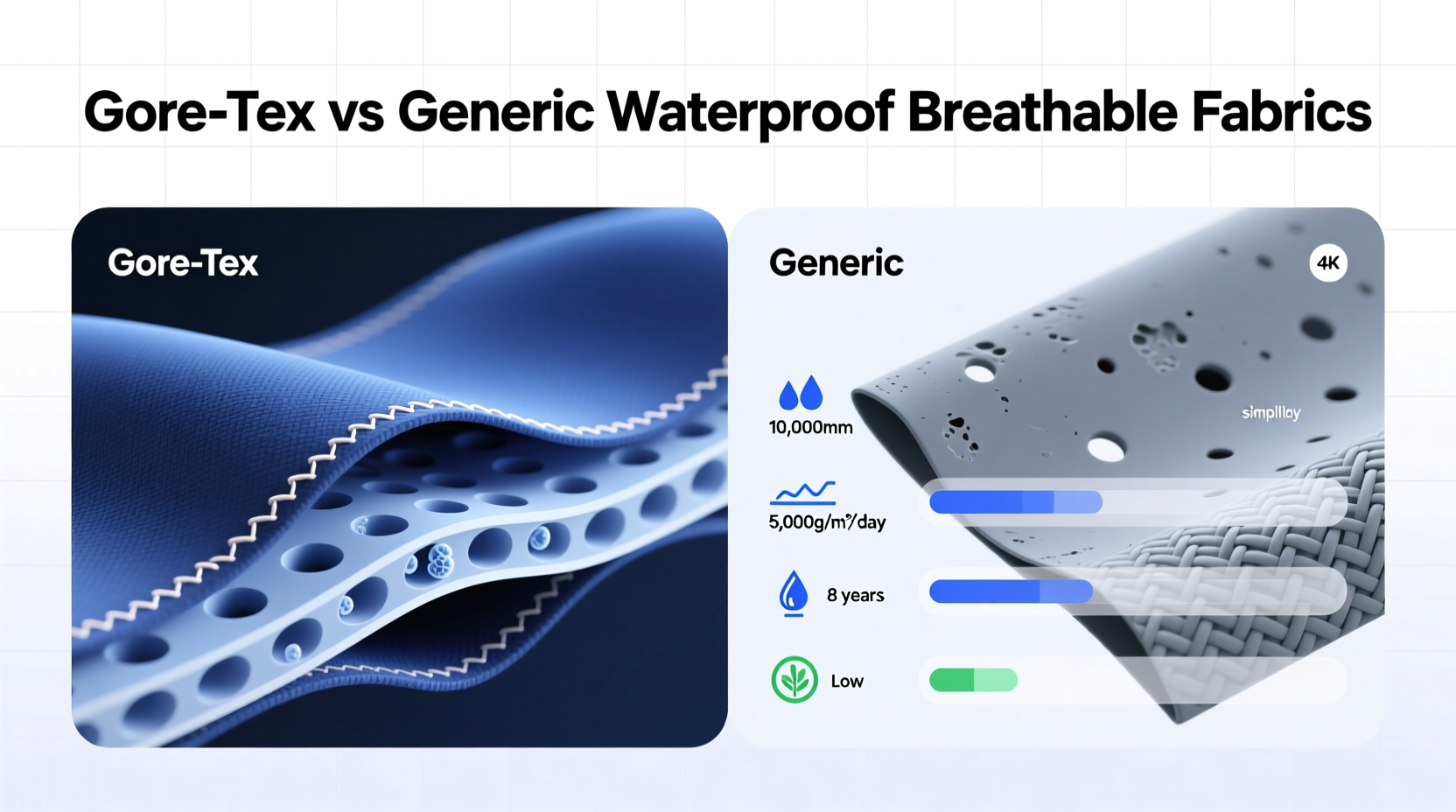 gore tex vs generic waterproof breathable fabrics is the brand name worth it